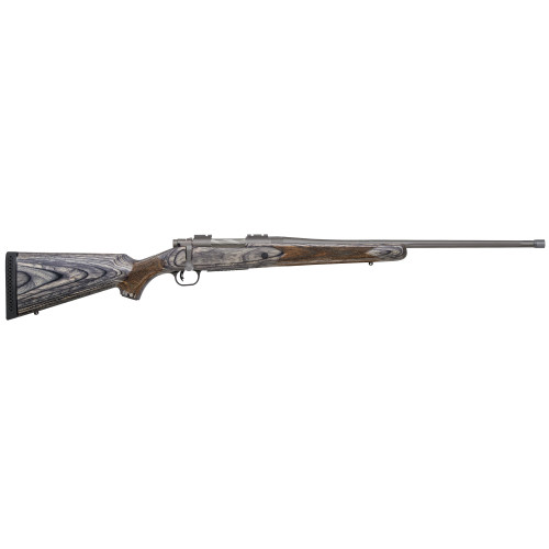 Mossberg Patriot TALO Edition 7mm PRC, 24" Threaded Barrel, Gray Laminate, Silver Rec, 3rd
