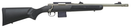Mossberg MVP Patrol, Bolt Action Rifle, 556 NATO, 16.25" Threaded Barrel, Fiber Optic Front Sight, Cerakote Finish, Tungsten, Black Synthetic Stock, 10 Round, 1 Magazine 28208