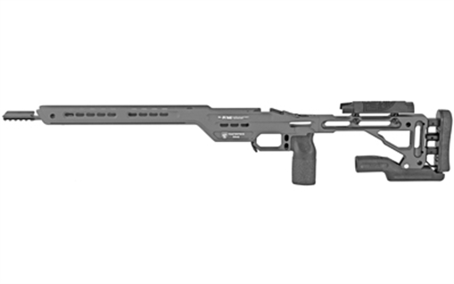 MasterPiece Arms MPA BA Hybrid Chassis, Tungsten, Fits Remington 700 Short Action -21 HYBCHASSISREMSA-TNG-RH
