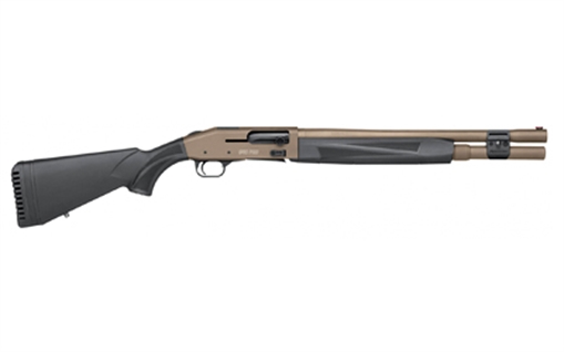 Mossberg 940, Pro Tactical, Semi-automatic, 12 Gauge 3" Chamber, 18.5" Barrel, Synthetic Stock, Optics Ready, Fiber Optic Front Sight, Cerakote Finish, Flat Dark Earth, 7 Rounds 85172