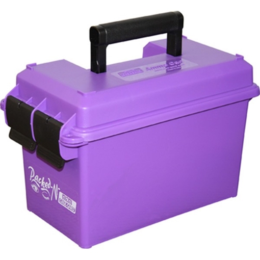 MTM AMMO CAN 50 CALIBER PURPLE 7.4 IN X 13.5 IN X 8.5 IN ( 6 PER CASE ) AC50C25 AC50C-25