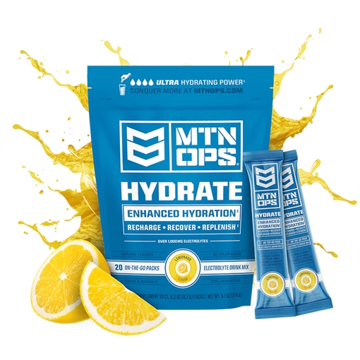 MTN OPS MTN OPS Hydrate Lemonade - Trail Pack (20 count) 1134260320