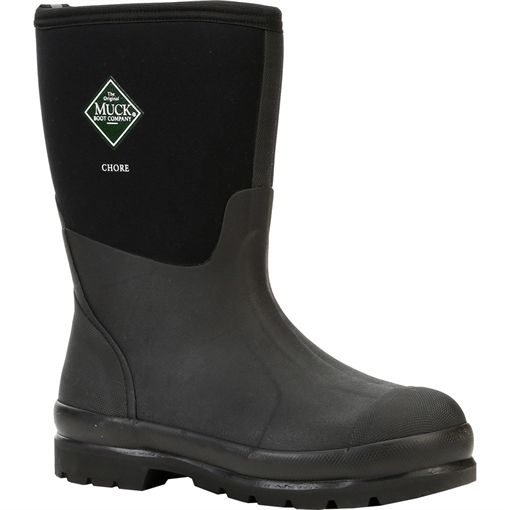 Muck Boots Muck Classic Boot Black Mid 9 CHM-000A-BL-090