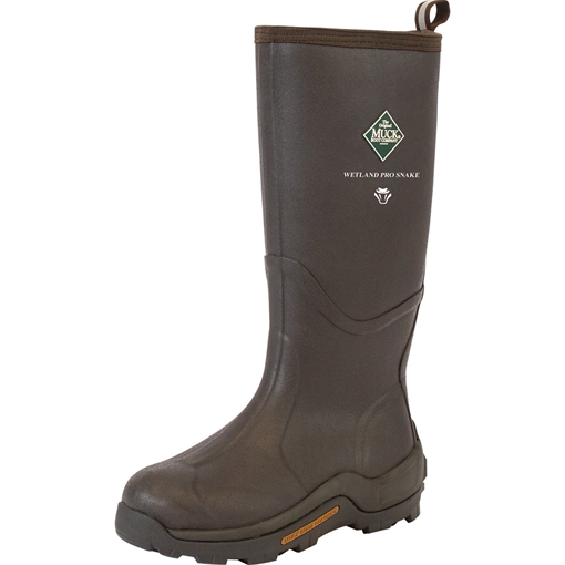 Muck Boots Muck Wetland Pro Snake Boot Brown 8 WETP-900-BRN-080