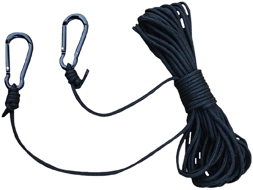 Muddy Lift Cord Nylon 30' Long Includes 2 Carabiners MUD-LA050