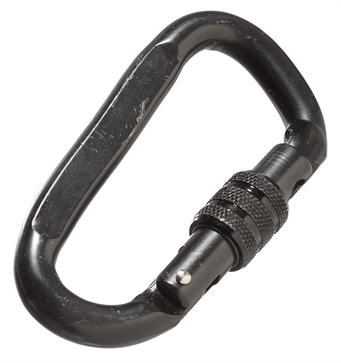 MUDDY SAFETY HARNESS ONE HAND LOCKING CARABINER 300LB RATING MSA060 MUD-MSA060