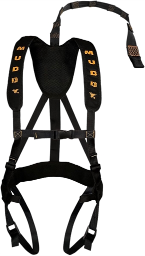 Muddy MUD-MSH110 The Magnum Pro Safety Harness Black Padded Nylon MUDMSH110