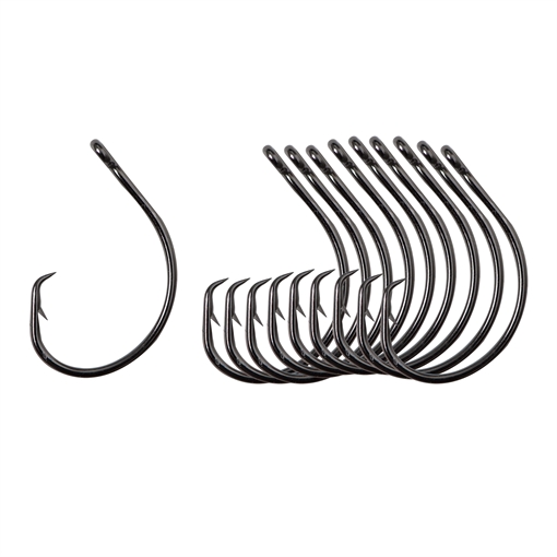 MUSTAD DEMON OFFSET CIRCLE 1X BLKNKL 39940NPBN-4/0