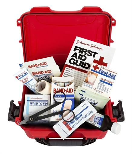 Nanuk First Aid Case Waterproof Red NK-7 Resin 904S000RDPA0FSA01