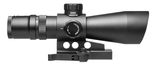 NcStar Mark III Tactical Gen 2 Black Hardcoat Anodized 3-9x 42mm Dual (Blue/Green) Illuminated P4 Sniper Reticle STP3942GV2