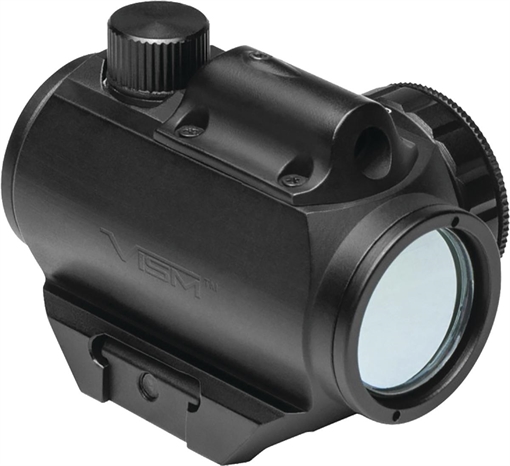 NcSTAR Micro Green Dot with Integrated Red Laser, 25mm Objective Lens, Black, 3MOA Green Dot VDGRLB