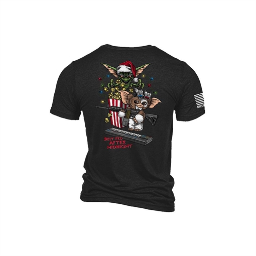 Nine Line Belt Fed Triblend Short Sleeve Shirt Black 3XL BELTFED-TSTRI-CHARCOALBLACKTRIBLEND-3XL