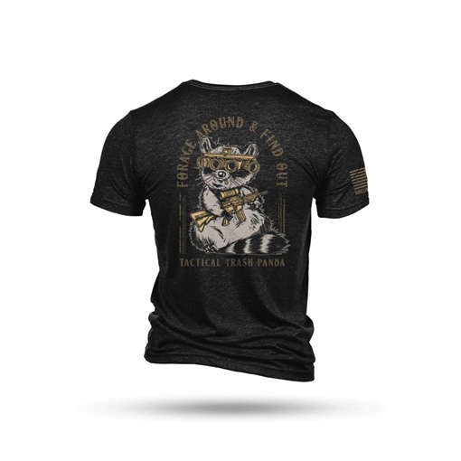 Nine Line Tactical Trash Panda T-Shirt Black 2XL TTPANDA-TS-BLACK-2XL