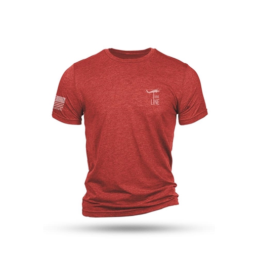 Nine Line Xmas Story Triblend Short Sleeve Shirt Red S CSTRYSCHEM-TSTRI-REDTRIBLEND-S