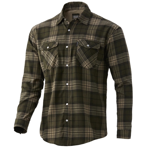 Nomad Banquet Flannel Shirt Moss L N1500045-316-M