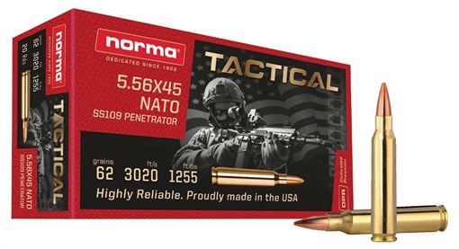 NORMA AMMUNITION SS109 5.56 62GR 50/20 2425729