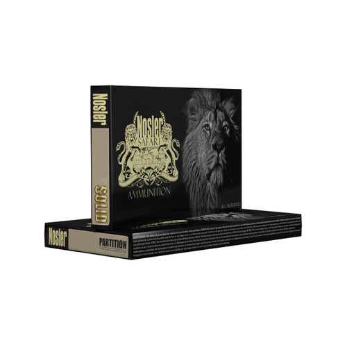 Nosler Safari .500/.416 Nitro Express, Partition, 400gr, 10rd Box