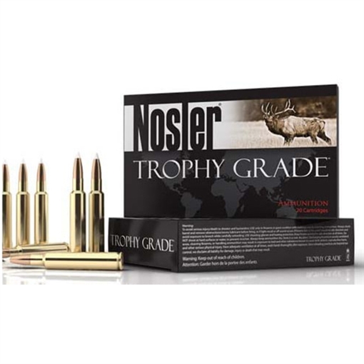 Nosler Nosler Trophy Grade Rifle Ammunition 7mm Rem. Mag. 160 gr. PT SP 20 rd. 61054