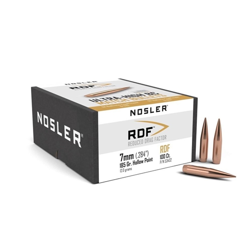 Nosler RDF Match Bullets 7mm 185 HPBT (100 ct) 53432