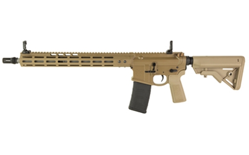 Noveske Gen 4, Semi-automatic, AR, 223 Remington, 556NATO, 16", Flat Dark Earth, Magpul MOE-K, Ambidextrous, MBUS PRO, Cerakote, Magpul MOE SL, 30 Rounds, 1 Magazine 02000563-FDE