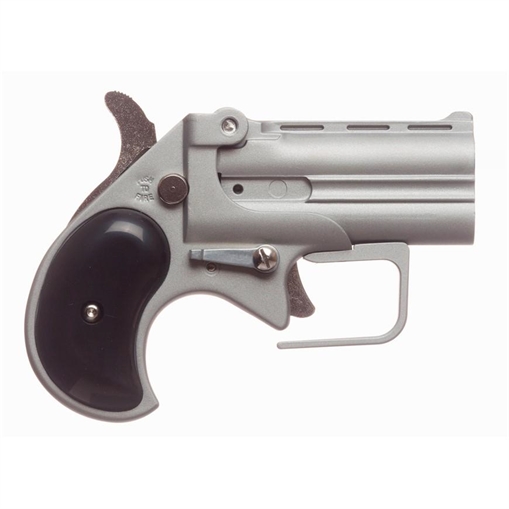 Old West Firearms Derringer Short Bore Handgun 9mm Luger 2rd Capacity 2.75" Barrel Satin with Black Grips with Guardian Package SBG9SB