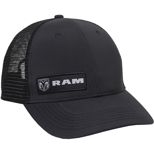 Outdoor Cap Outdoor Cap Dodge Ram Meshback Cap Black RAM12A-00100