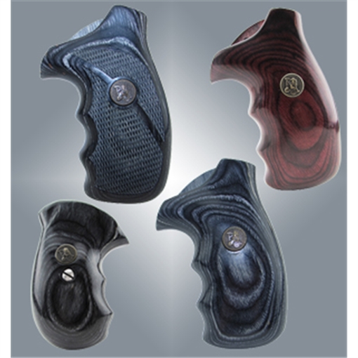 Pachmayr Renegade Grip Checkered Rosewood Laminate with Finger Grooves for S&W J Frame 63000