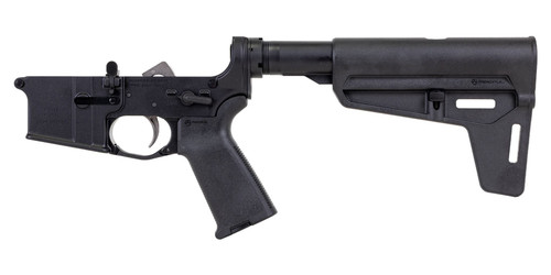 PSA AR15 Complete Pistol Stealth Lower, Magpul BSL Pistol Brace, Black