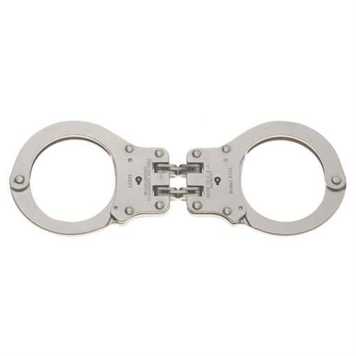 Peerless Handcuff Company Model 801C Hinged Handcuff - Nickel Finish 4801 817086010539