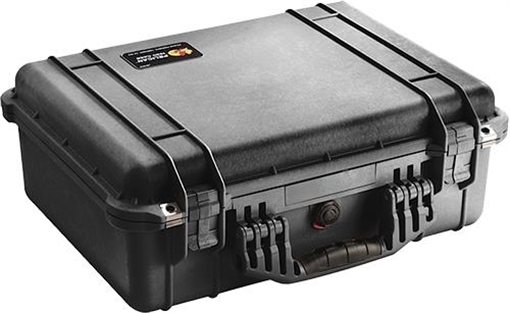 Pelican Protector Case Black Polypropylene Holds Handgun 1520000110