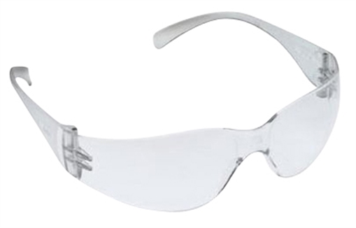 Peltor Virtua Adult Clear Lens Polycarbonate Clear Frame 100 Per Case 11228-00000-100
