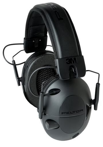 Peltor Sport Tactical 100 Polymer 22 dB Over the Head Black Adult 1 Pair TAC100-OTH