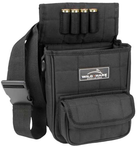 PEREGRINE OUTDOORS WILD HARE DELUXE SHOT SHELL POUCH BLACK WH319DBK