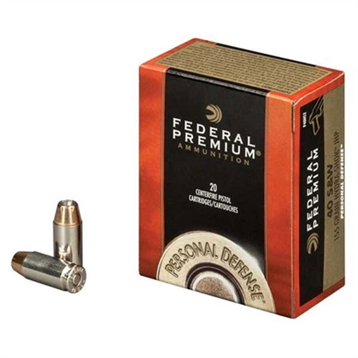 Federal Premium Personal Defense 357Mag 158gr Hydra-Shok Jacketed Hollow Point 20 Per Box/25 Case P357HS1