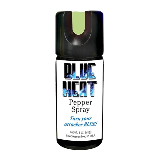 Personal Security Products Eliminator Blue Heat Pepper Spray 2 oz with Blue Dye EC60BHFT-C