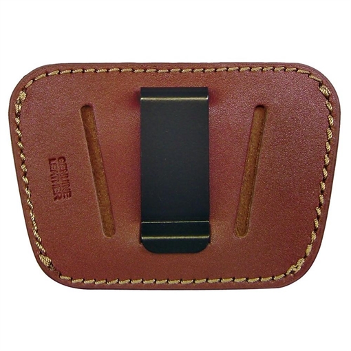 Personal Security Products Homeland Concealment Belt Slide Holster with Removable Clip M/L Brown Ambi HL035BRN