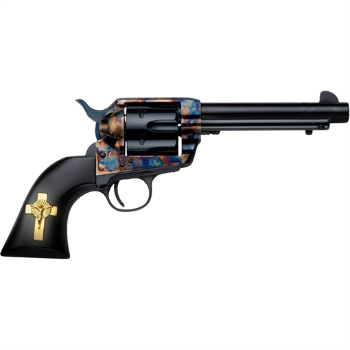 Pietta Pietta 1873 Hand of God Revolver 357 Mag. 5.5 in. Black Walnut Grip w/Cross HF357HOG512NM