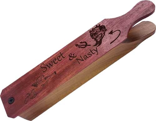 PITTMAN GAME CALLS BOX CALL SWEET N NASTY DOUBLE SIDED 406