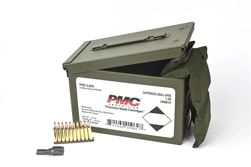 PMC Bronze Ammo Can 5.56NATO Rifle Ammo - 55 Grain | FMJ-BT PMC-5.56X-MB