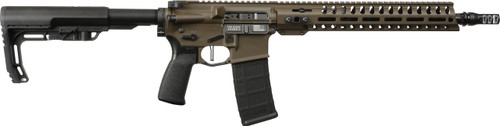 Patriot Ordnance Minuteman 223 Remington/5.56x45mm, 13.75" Barrel, Patriot Brown Cerakote, Renegade Rail, 30rd