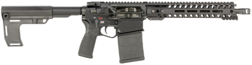 POF-USA Revolution DI AR10 .308 Win, 12.5" Barrel, MFT Blade Brace, M-LOK, Black, 20rd