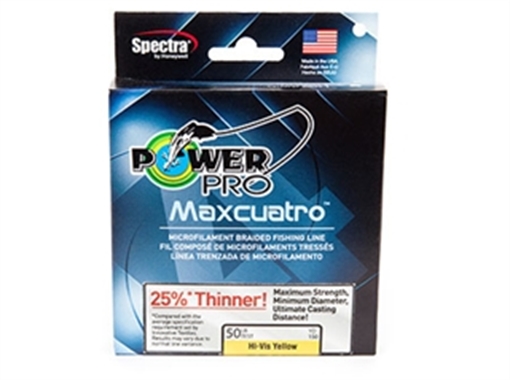 POWER PRO PRO MAXCUATRO 65LB 3000YDS YELLOW 33400653000Y