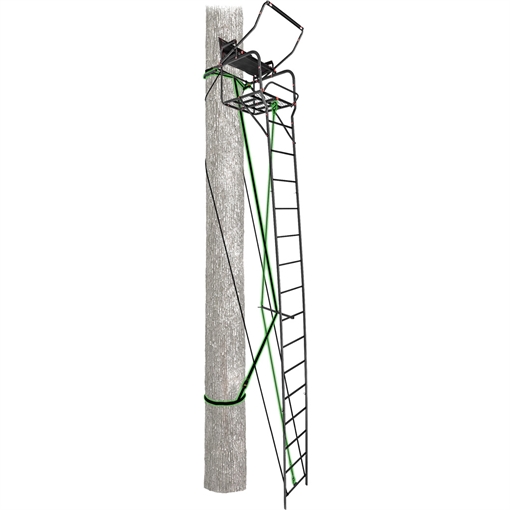 Primal Mac Daddy Deluxe Xtra Wide Ladder Stand 22 ft. PVLS-601