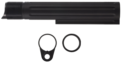 Primary Weapons Castle Nut 7075 T-6 Aluminum Black Anodized EBT-RLCN-KIT 4G2BTMB-1F