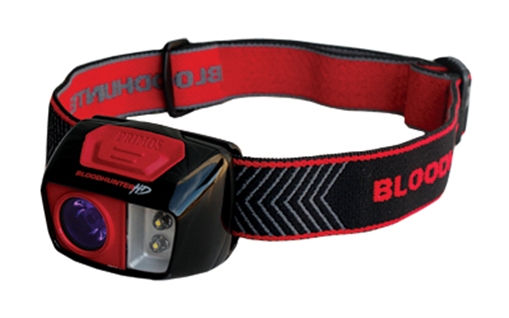 Primos Hunting BLOODHUNTER HD Head Lamp, Matte Finish, Black and Red 61109