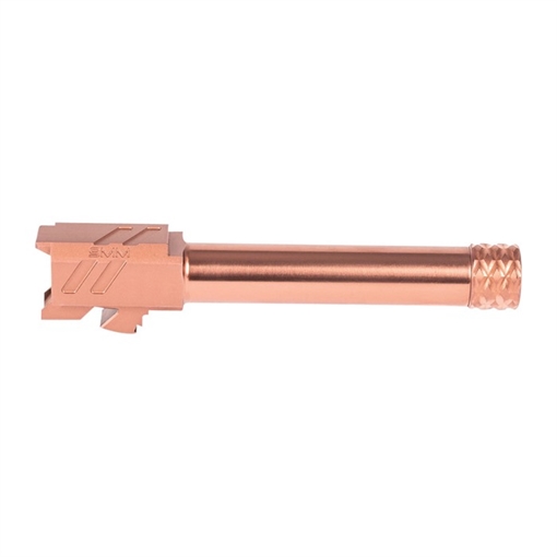 Zev Technologies PRO MATCH G19 BARREL, 9MM, THREADED, BRONZE BBL-19-PRO-TH-BRZ