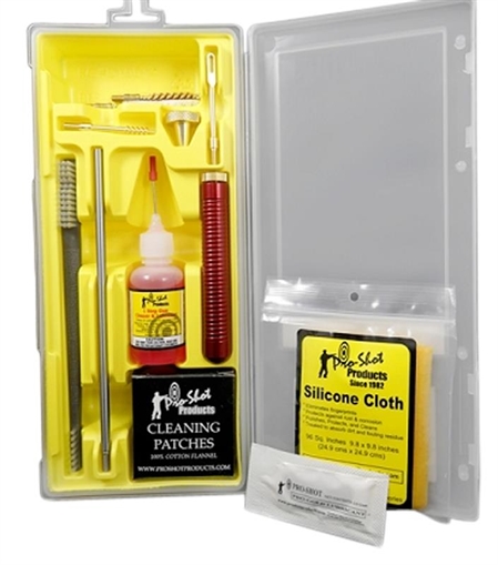 Pro-Shot Classic Box Kit .22 Cal Pistol/Yellow Plastic Case P22KIT