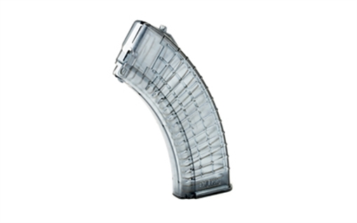 ProMag Industries Magazine, 762X39, 30 Rounds, Fits AK-47, Polymer, Translucent Smoke AK-A4