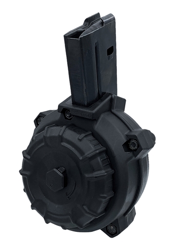 ProMag 50rd Drum 6.8 SPC Fits AR-15 Black DuPont Zytel Polymer DRM-A108