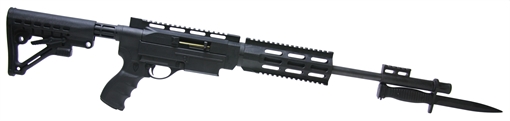 Archangel AR-15 Style Conversion Stock Black Synthetic 6 Position for Remington 597 AA597R